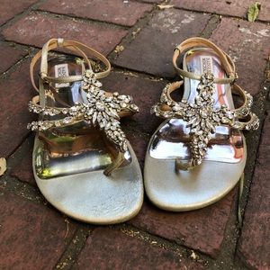 Hampden Crystal Embellished Wedding Sandals